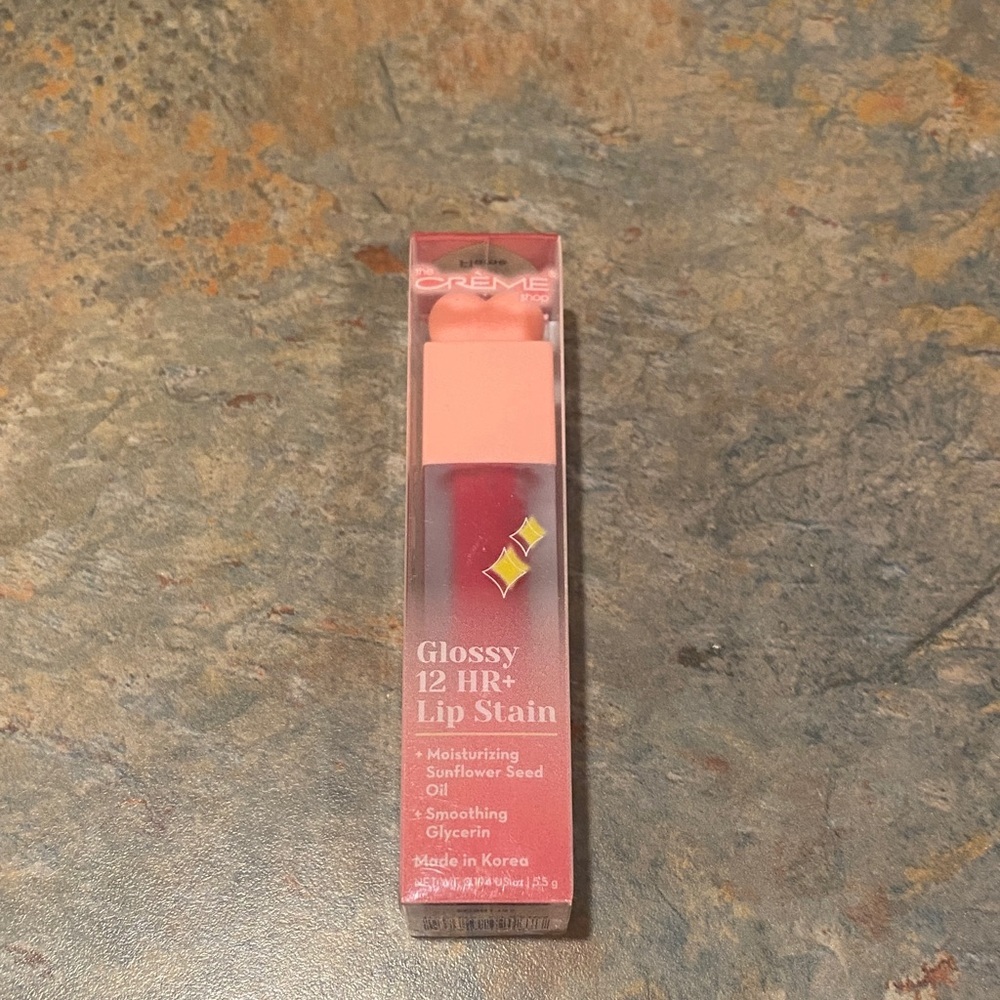 Creme Glossy 12 Hour Lip Stain - New Flam NWT